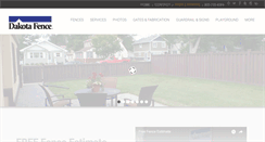Desktop Screenshot of dakotafence.com