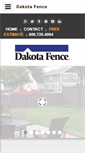 Mobile Screenshot of dakotafence.com